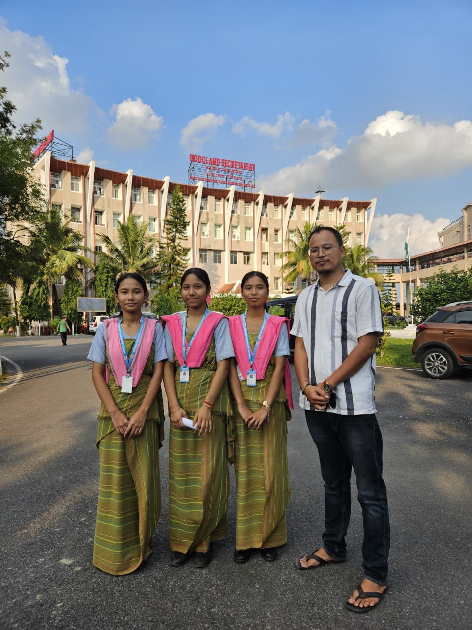 At the Bodoland Secretariat